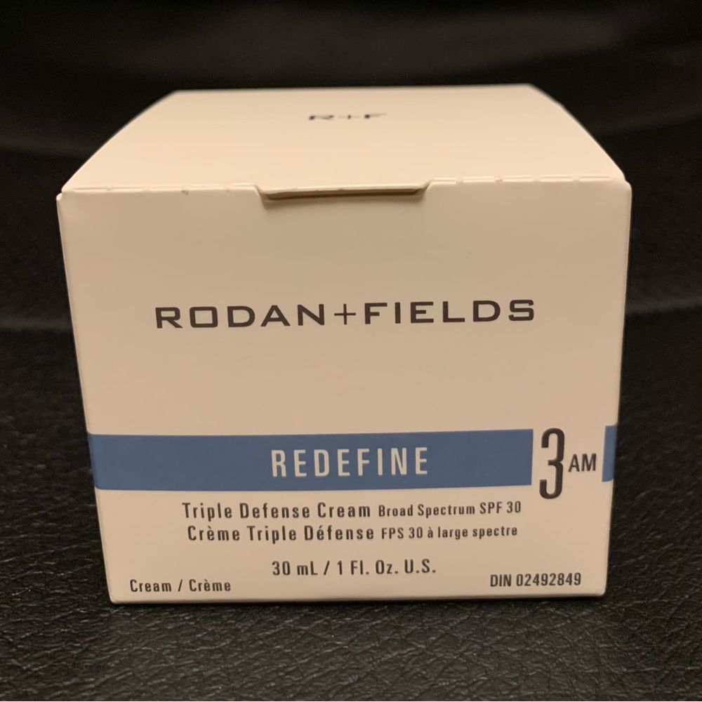 RODAN + FIELDS REDEFINE Triple Defense Cream Broad Spectrum SPF 30 Skincare 30ml